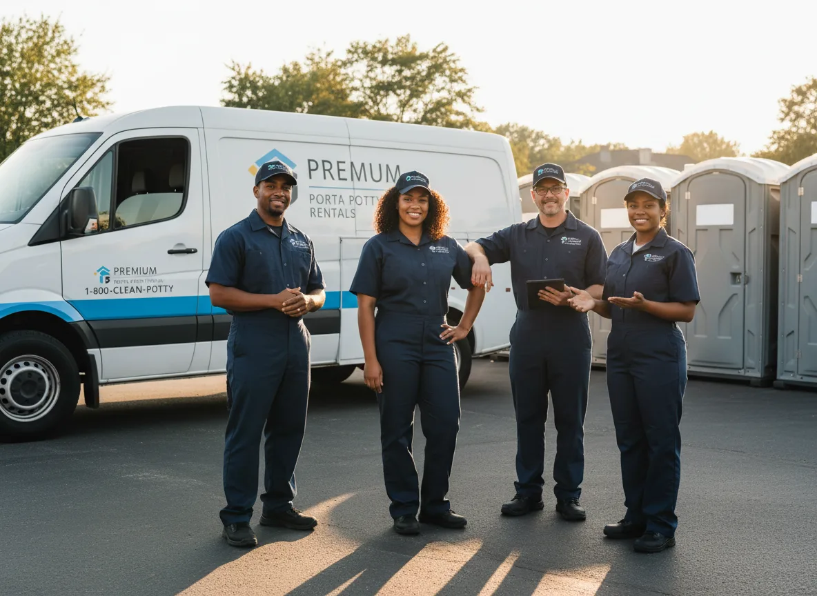 VIP Portable Toilets company in Clam Lake, WI